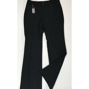 Banana Republic Ryan Fit Trouser Leg Dress Pants Womens Sz 6 Gray Wool Blend NWT